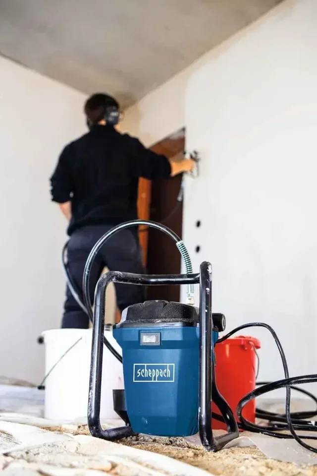 Pulvérisateur Airless ACS3000 Scheppach 207 bar pour peinture murale et façade