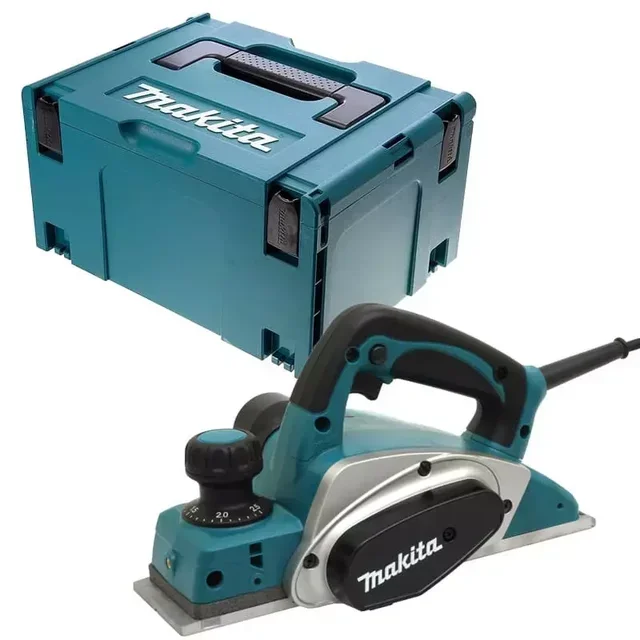 MAKITA KP0800J Electric Planer 620W 82mm Professional Woodworking MAKPAC Case