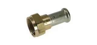 Raccord à sertir auto-étanche HENCO 26P-Z 32mm laiton 10 bar droit
