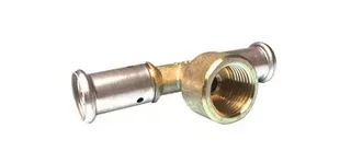 Raccord multicouche à sertir femelle laiton HENCO Ø13 - Filetage 13P pour distribution eau et chauffage