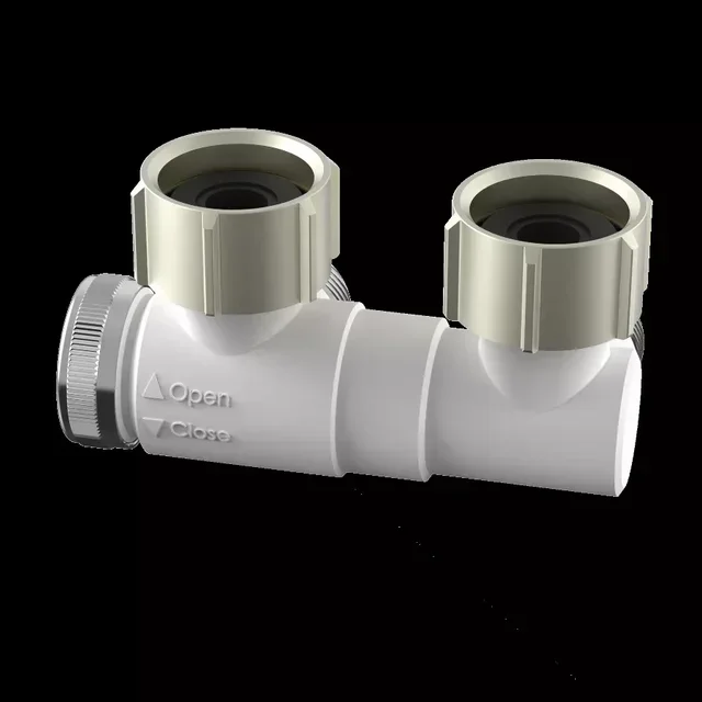 Valvola termostatica angolare STELRAD T2106 radiatore orizzontale