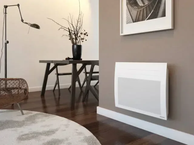 Radiateur électrique rayonnant Thermor Amadeus 3 1000W horizontal blanc