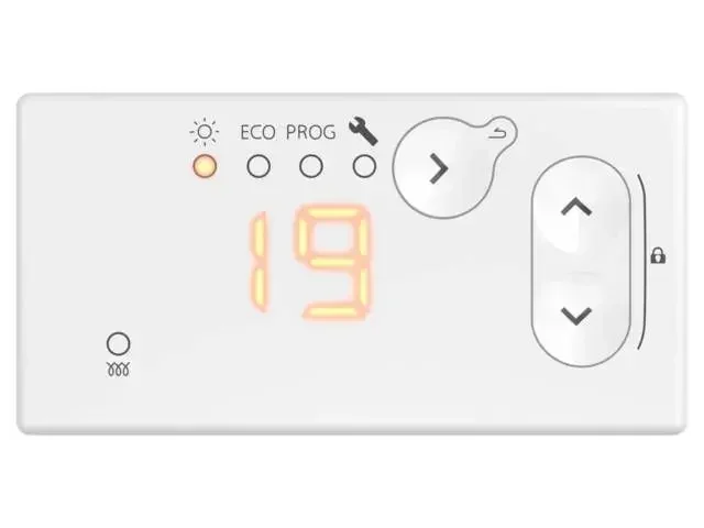 Radiador Eléctrico Radiante Thermor Amadeus 3 Vertical 2000W Blanco Digital