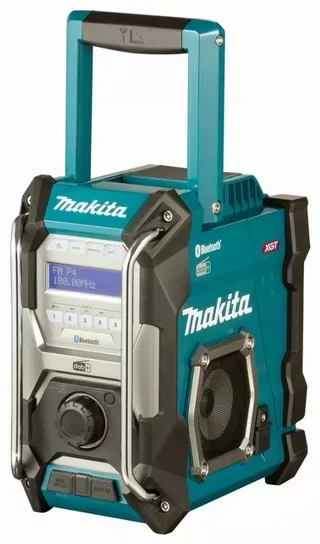 Radio da cantiere Makita MR004G DAB FM IP65 resistente polvere e acqua compatibile batterie CXT LXT XGT