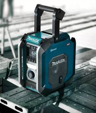 Radio da cantiere Makita MR006G 12V-40V Bluetooth IP65 equalizzatore 7 modalità