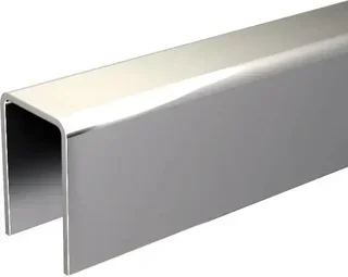 Binario in acciaio zincato MANTION profilo U 25x17 mm 3m - 1109/300