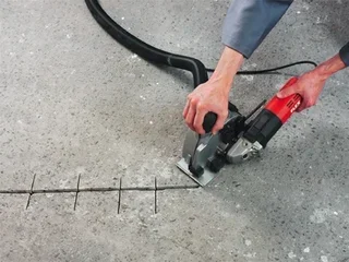 Concrete Grooving Machine FLEX MS 1706 FR 140mm with 2 Diamond Discs