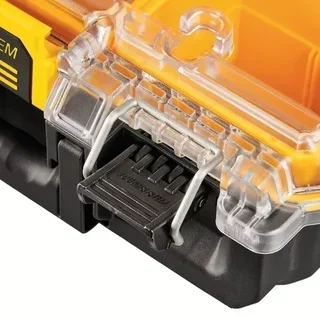 Organizador modular DEWALT ToughSystem 2.0 - 6 compartimentos extraíbles - medio ancho
