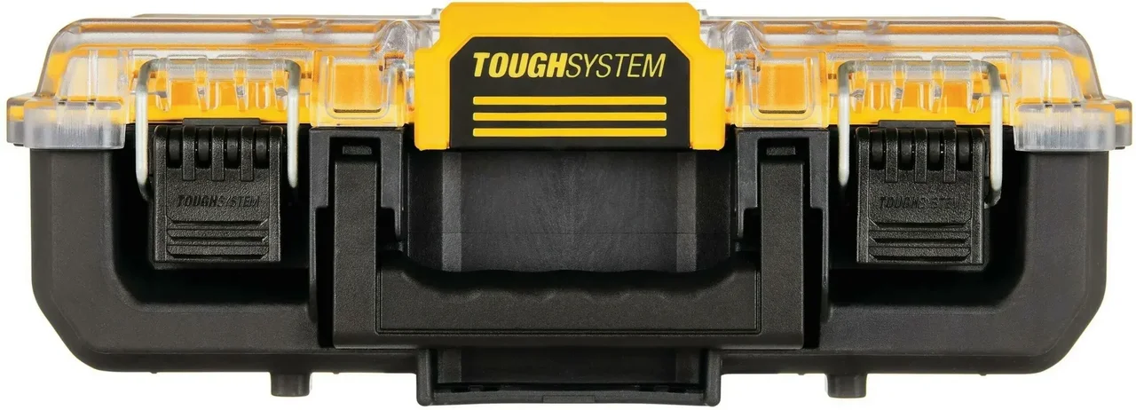 Organizador modular DEWALT ToughSystem 2.0 - 6 compartimentos extraíbles - medio ancho