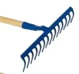 Râteau forgé 16 dents courbées REVEX 135041 - Tête 460mm