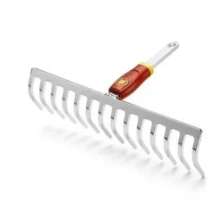 WOLF MULTI-STAR Garden Rake 14 Teeth 35 cm Galvanized Steel DRM35