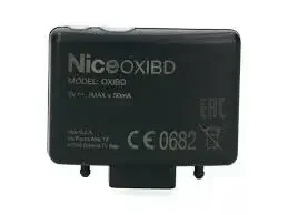 Récepteur radio OXIBD NICE embrochable bidirectionnel 750 émetteurs