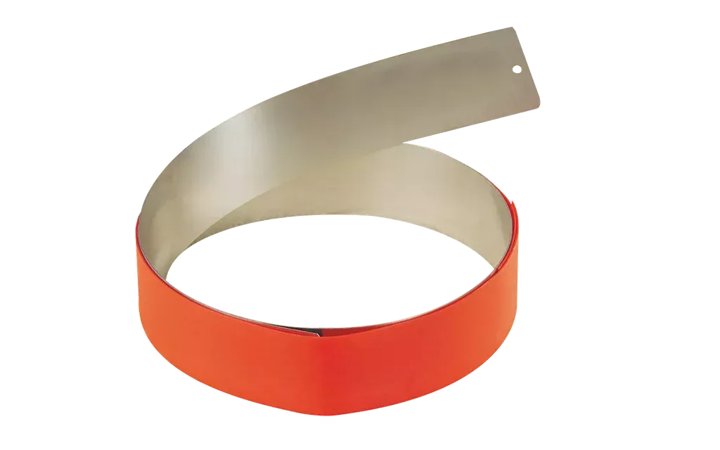 Stainless steel paperhanging ruler 2 m - Professional tool ref. 312002