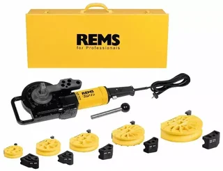 REMS Curvo electric pipe bender 5 forms 14-28 mm professional