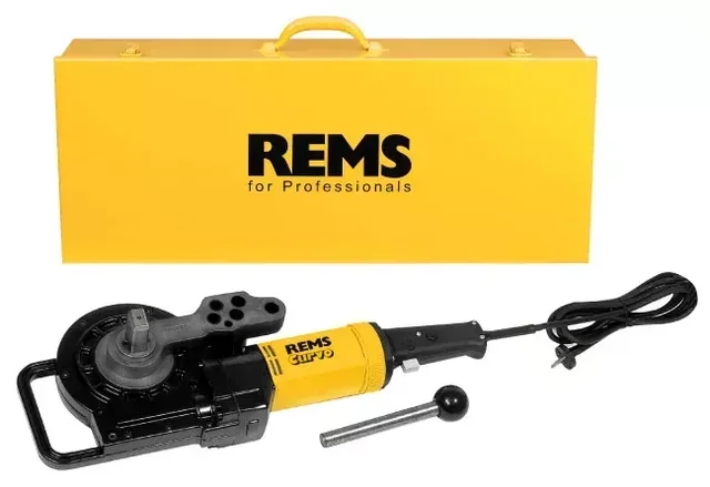 REMS Curvo elektrische Rohrbiegemaschine 5 Formen 14-28 mm professionell