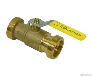 Absperrhahn DN15 G3/4" Außengewinde mit abschließbarem Griff - GURTTER 24000.K