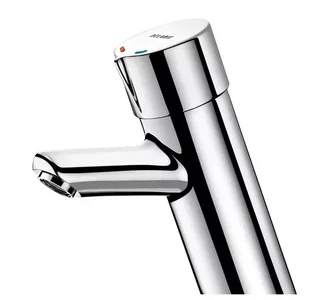 Timed mixer tap Tempomix DELABIE F3/8 with shut-off valve - Ref. 795000