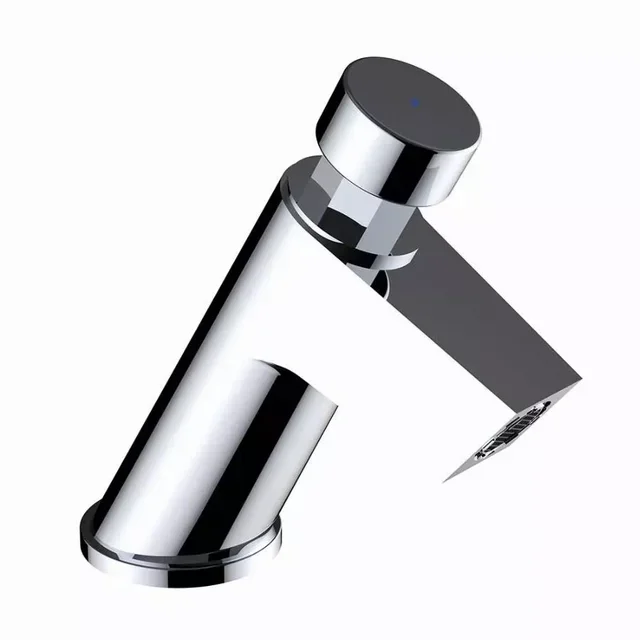 Robinet temporisé lavabo 40mm M28x1.5 CLEVER anti-vandalisme étagère intégrée