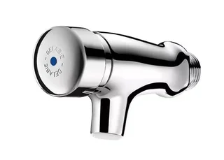 Wall-mounted timed tap DELABIE Tempostop 1/2" basin water saving faucet