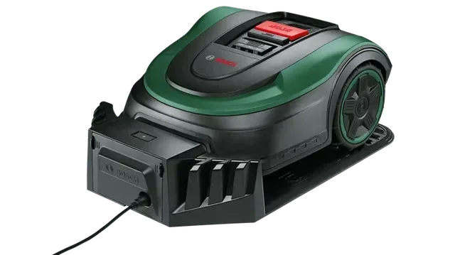 Bosch Indego S 500 Robotic Lawn Mower - Autonomous Mowing for 500 sqm with LogiCut and BorderCut