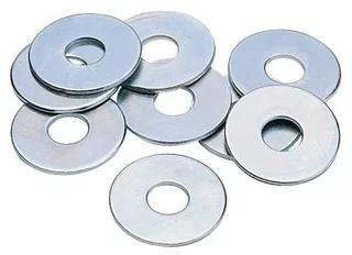 Rondelle carrossier large acier zingué Viswood boîte 200 unités