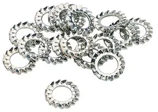 Rondelle éventail acier zingué Ø8mm VISWOOD DIN 6798A