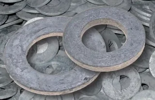 Rondelles plates galvanisées Ø40 mm boîte 100 pièces L16