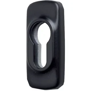 Rosette cylinder lock FAPIM 2100B black aluminum 9005 security