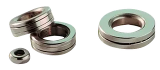 Vernickeltes Kugellager TORBEL BB091707S Ø9.2x17.55x7 mm für Scharniere