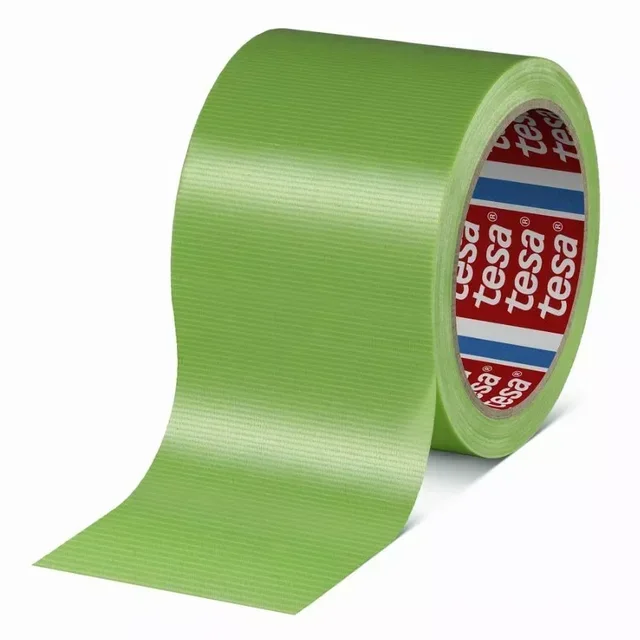 Ruban adhésif toile TESA 4621 vert 25m x 50mm multi-usage extérieur plâtrage