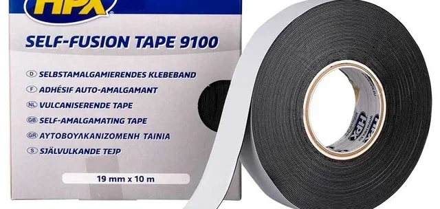 Ruban auto-vulcanisant HPX SF1910 isolation électrique noir 19mm x 10m