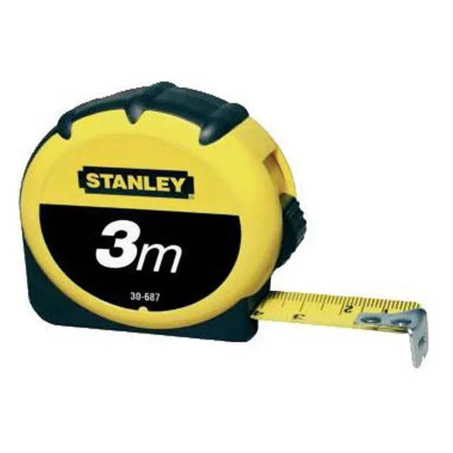 Flessometro Stanley Tylon 3m x 12,7mm custodia ABS gancio scorrevole 1-30-687