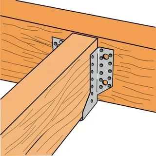 Sabot de portail SIMPSON SAE 250/38/2 - Fixation extérieure acier 38x106 mm