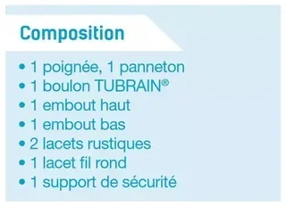 Borsa Accessori Uncinetto TORBEL Compatibile Tubrain 07TRS16