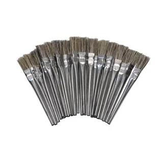 Sachet 25 pinceaux crin de cheval DIMOS décapant bois