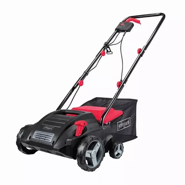 Electric Scarifier Scheppach SC32 1500W 32cm with 30L Collection Box - Model 5912006901