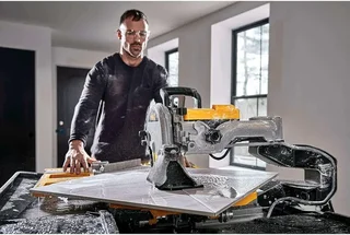 DEWALT D36000-QS 1600W 250mm Professionelle Nassfliesenschneider Elektrische Fliesensäge Keramikschneider