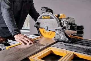 DEWALT D36000-QS 1600W 250mm Professionelle Nassfliesenschneider Elektrische Fliesensäge Keramikschneider