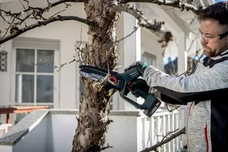 Scie élaguer sans fil Metabo MS 18 LTX 15 - 18V compacte, sans batterie