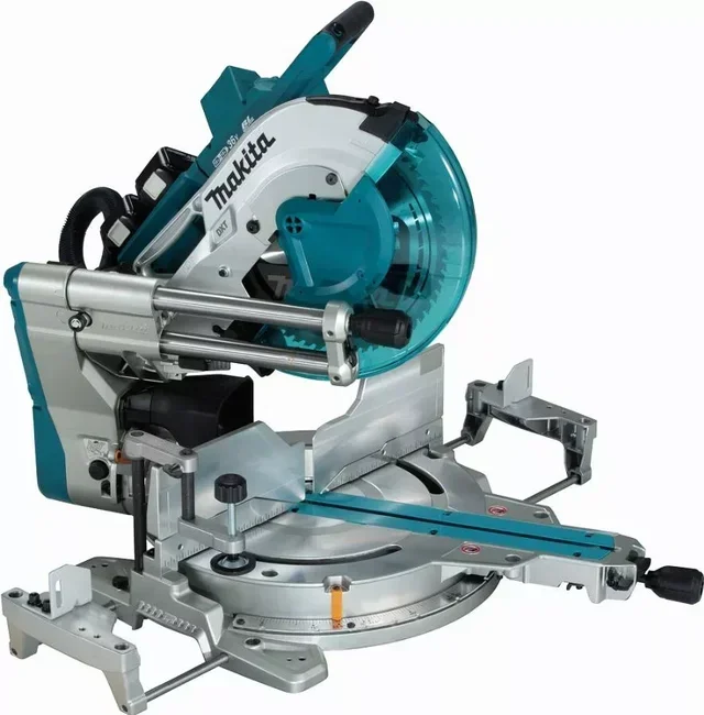 Makita DLS211PT2U 36V 305mm LXT Sliding Compound Miter Saw with 5Ah Batteries and Dual Charger
