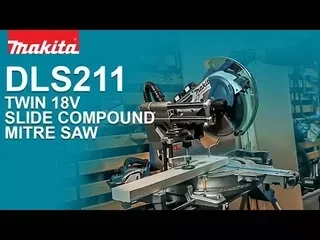 Makita DLS211PT2U 36V 305mm LXT Sliding Compound Miter Saw with 5Ah Batteries and Dual Charger