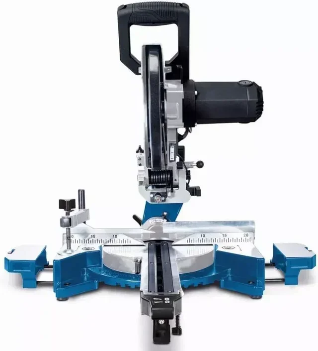 SCHEPPACH HM110MP 2000W Kappsäge Gehrungssäge 255mm Sägeblatt Radial Zug Kapp-Zugsäge Multifunktion