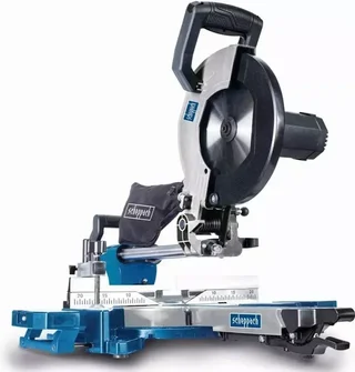 SCHEPPACH HM110MP 2000W Kappsäge Gehrungssäge 255mm Sägeblatt Radial Zug Kapp-Zugsäge Multifunktion