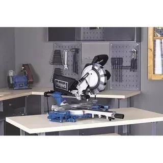 SCHEPPACH HM216SPX Kapp- und Gehrungssäge 210 mm 2000W mit Laser und 2 Sägeblättern