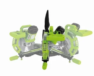 Scie à onglet radiale télescopique ZIPPER ZI-KGS210DS 210 mm bi-vitesse laser