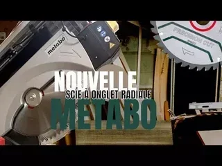 Scie à onglets radiale METABO KGT 305 M 1600W Ø305 mm - 619004000