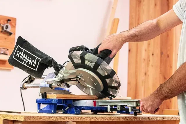 SCHEPPACH HM254SPX Radial Mitre Saw 2200W 255mm Blade Professional