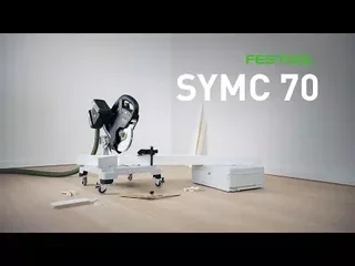 Ingletadora Festool SYMMETRIC SYMC 70 a Batería - Pack 2 Baterías 18V 4.0Ah, Inglete Integrado y Systainer