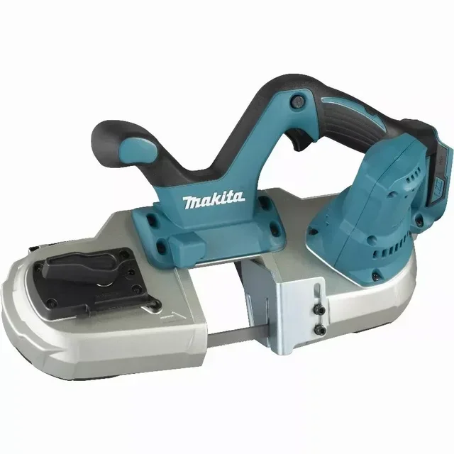 Makita 18V DPB182Z Akku-Bandsäge - Starres Aluminiumgehäuse mit integrierter LED-Beleuchtung