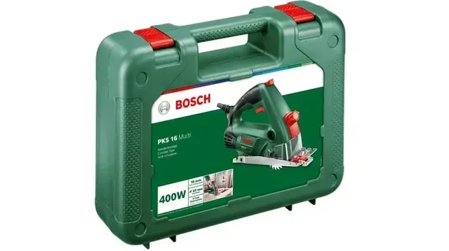 Scie circulaire Bosch PKS 16 Multi compacte 3 lames bois métal carrelage